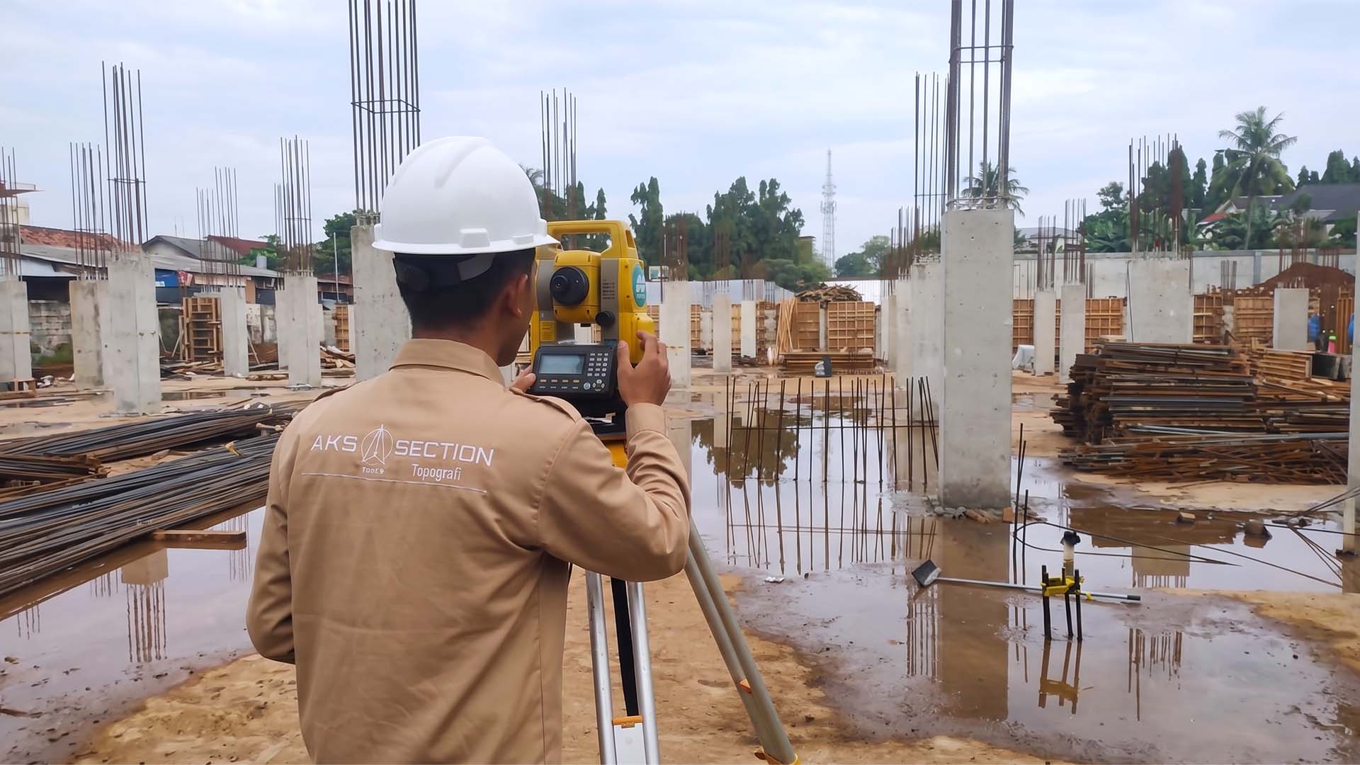 survei pengukuran pengawasan proyek