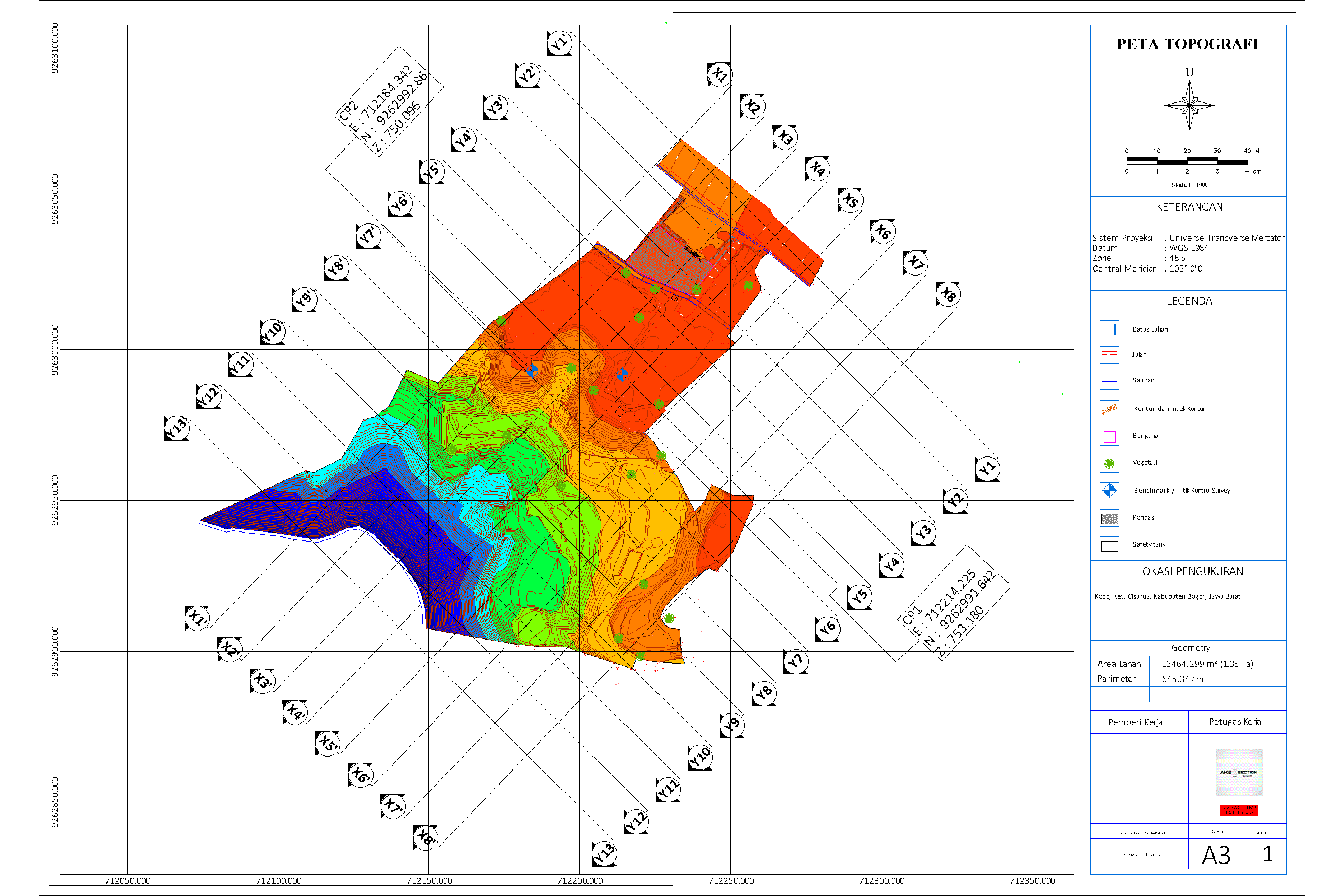 Peta Topografi